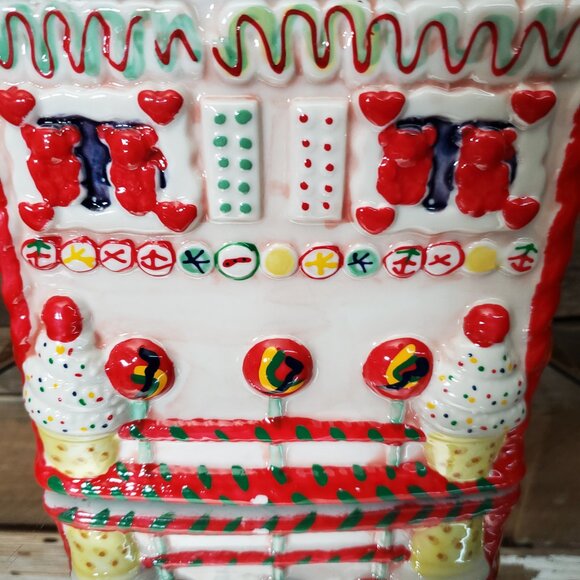 Candy & Ice Cream Gingerbread House Cookie Jar by MSRF Design Studio - Picture 5 of 11